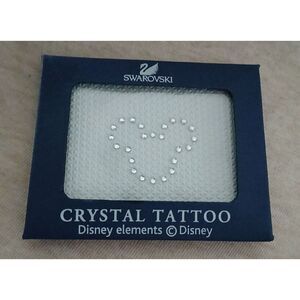 NEW Disney Mickey Mouse Swarovski Crystal Adhesive Tattoo Body Art Jewelry
